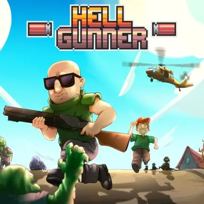 HellGunner Nintendo Switch okładka gry