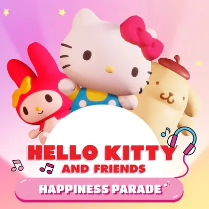 HELLO KITTY AND FRIENDS HAPPINESS PARADE Nintendo Switch okładka gry