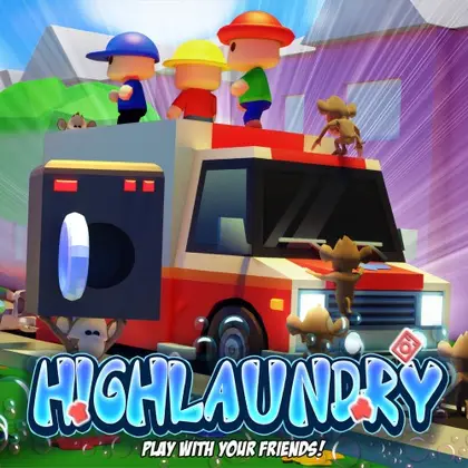 Highlaundry Overwashed - Play with your friends! Nintendo Switch okładka gry