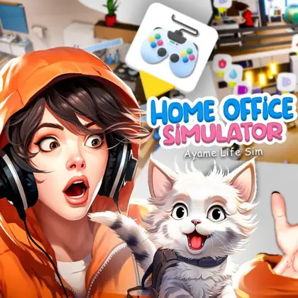 Home Office Simulator - Ayame Life Sim Nintendo Switch okładka gry