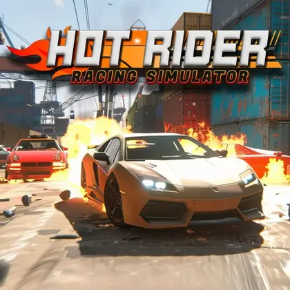 Hot Rider Racing Simulator Nintendo Switch okładka gry