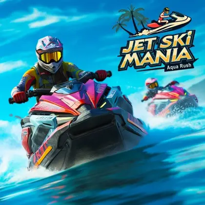 Jet Ski Mania Aqua Rush Nintendo Switch okładka gry