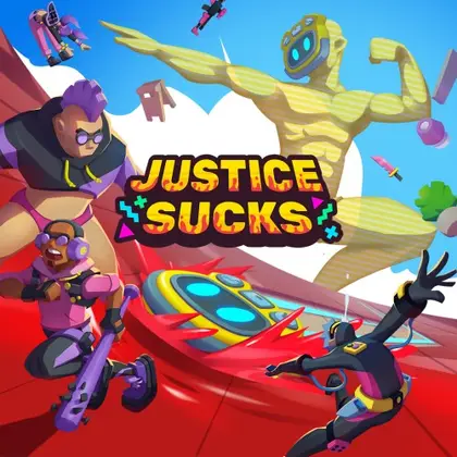 JUSTICE SUCKS Nintendo Switch okładka gry
