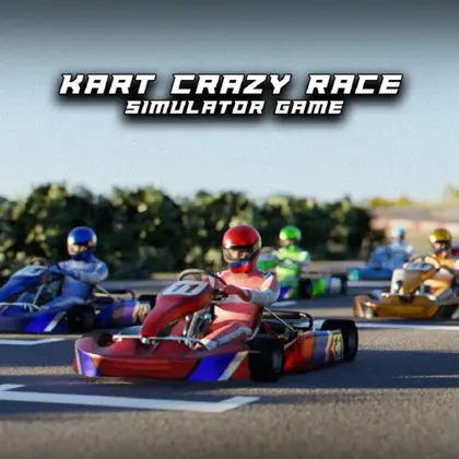 Kart Crazy Race Simulator Game Nintendo Switch okładka gry