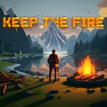Keep The Fire - Survival Simulator Nintendo Switch okładka gry