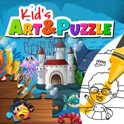 Kid's Art & Puzzle Nintendo Switch okładka gry