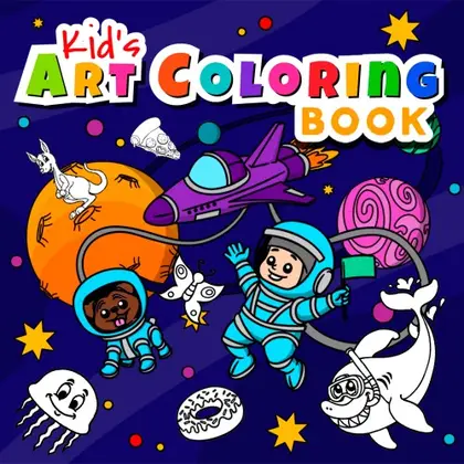Kid's Art Coloring Book Nintendo Switch okładka gry