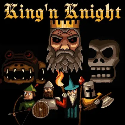King 'n Knight Nintendo Switch okładka gry