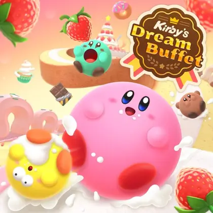Kirby's Dream Buffet Nintendo Switch okładka gry