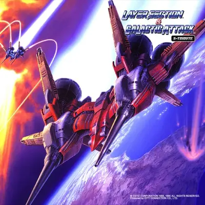Layer Section & Galactic Attack S-Tribute Nintendo Switch okładka gry