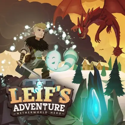Leif's Adventure: Netherworld Hero Nintendo Switch okładka gry