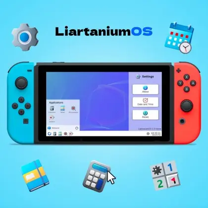 LiartaniumOS - Operating System Nintendo Switch okładka gry