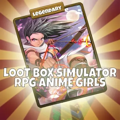 Loot Box Simulator - RPG Anime Girls Nintendo Switch okładka gry
