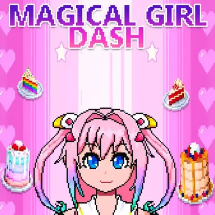 Magical Girl Dash Nintendo Switch okładka gry