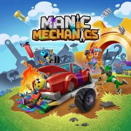 Manic Mechanics Nintendo Switch okładka gry