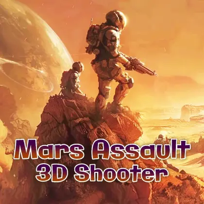 Mars Assault: 3D Shooter Nintendo Switch okładka gry