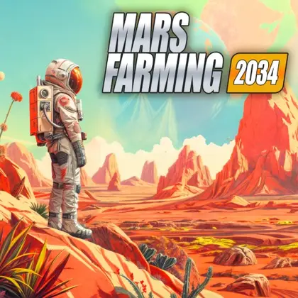 Mars Farming 2034 Nintendo Switch okładka gry