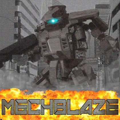 MECHBLAZE Nintendo Switch okładka gry