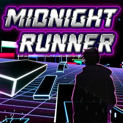 Midnight Runner - Blade Galaxy Beat Puzzle Legacy 3D Games Ultimate Edition Nintendo Switch okładka gry