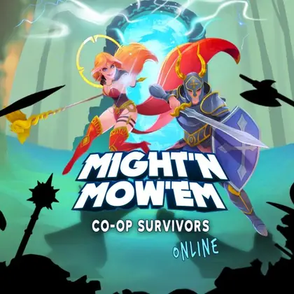 MIGHT'N MOW'EM Coop-Survivors Online Nintendo Switch okładka gry