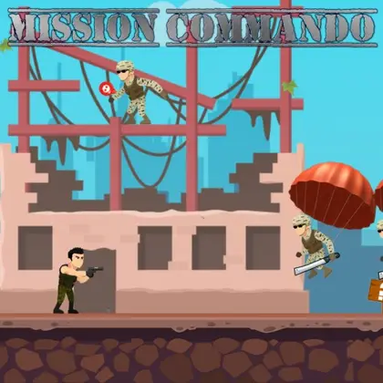Mission Commando Nintendo Switch okładka gry