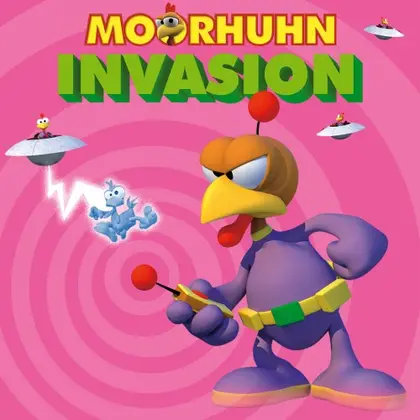 Moorhuhn Invasion - Crazy Chicken Invasion Nintendo Switch okładka gry