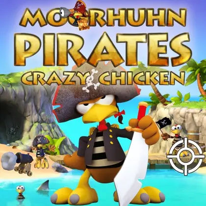 Moorhuhn Pirates - Crazy Chicken Pirates Nintendo Switch okładka gry