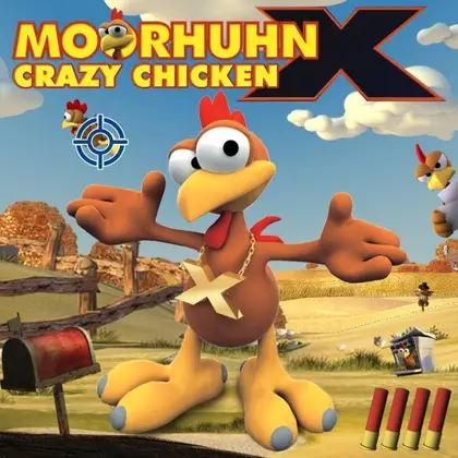 Moorhuhn X - Crazy Chicken X Nintendo Switch okładka gry