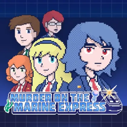 Murder on the Marine Express Nintendo Switch okładka gry
