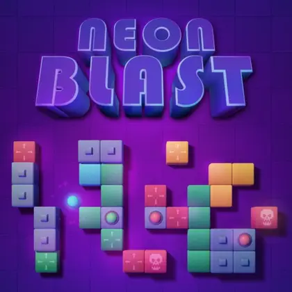 Neon Blast Nintendo Switch okładka gry