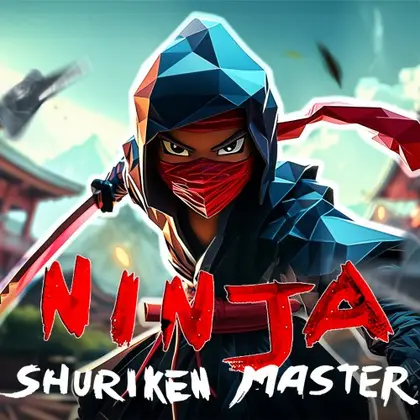 Ninja Shuriken Master Nintendo Switch okładka gry