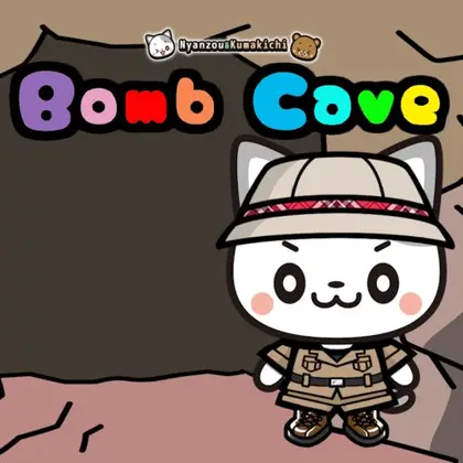 Nyanzou & Kumakichi Bomb Cave Nintendo Switch okładka gry