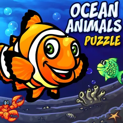 Ocean Animals Puzzle - Preschool Animal Learning Puzzles Game for Kids & Toddlers Nintendo Switch okładka gry