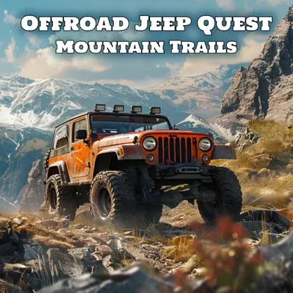 Offroad Jeep Quest: Mountain Trails Nintendo Switch okładka gry