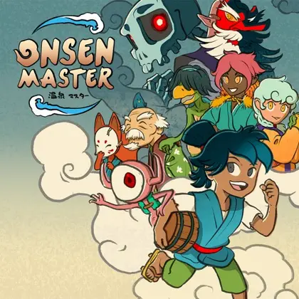 Onsen Master Nintendo Switch okładka gry