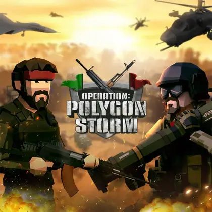 Operation: Polygon Storm Nintendo Switch okładka gry
