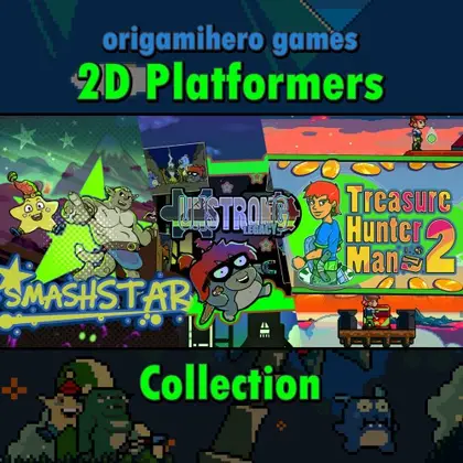 origamihero games 2D Platformer Collection Nintendo Switch okładka gry