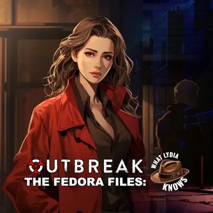 Outbreak The Fedora Files What Lydia Knows Nintendo Switch okładka gry