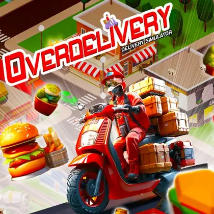 Overdelivery - Delivery Simulator Nintendo Switch okładka gry