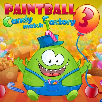 Paintball 3 - Candy Match Factory Nintendo Switch okładka gry