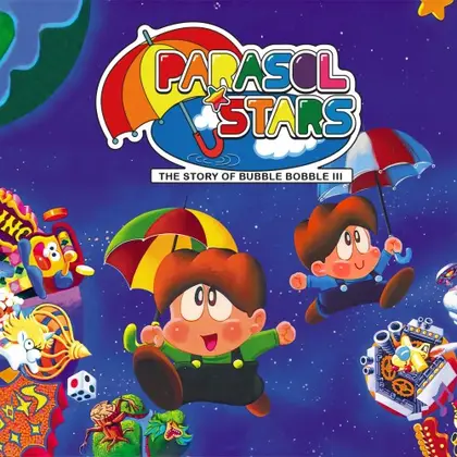 Parasol Stars - The Story of Bubble Bobble III Nintendo Switch okładka gry