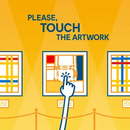 Please, Touch The Artwork Nintendo Switch okładka gry