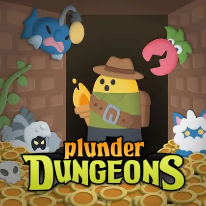 Plunder Dungeons Nintendo Switch okładka gry