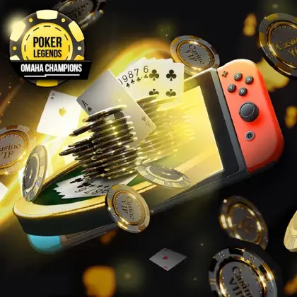 Poker Legends: Omaha Champions Nintendo Switch okładka gry