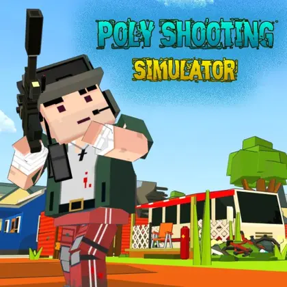 Poly Shooting Simulator Nintendo Switch okładka gry