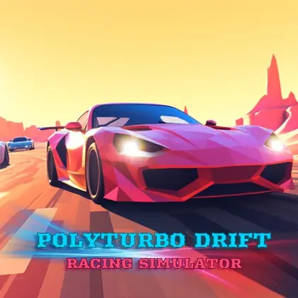 Polyturbo Drift Racing Simulator Nintendo Switch okładka gry
