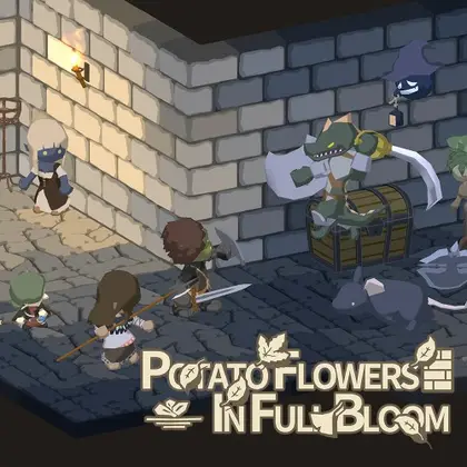 Potato Flowers in Full Bloom Nintendo Switch okładka gry