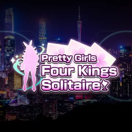 Pretty Girls Four Kings Solitaire Nintendo Switch okładka gry