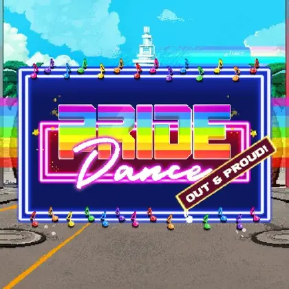 PRIDE DANCE Out & Proud Nintendo Switch okładka gry