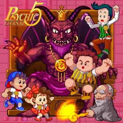 PSYCHIC 5: ETERNAL Nintendo Switch okładka gry